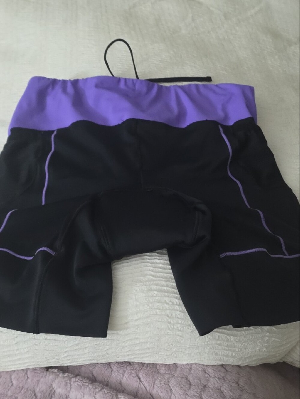 Zoot Black and Purple Bike Shorts - Picture 7 of 8